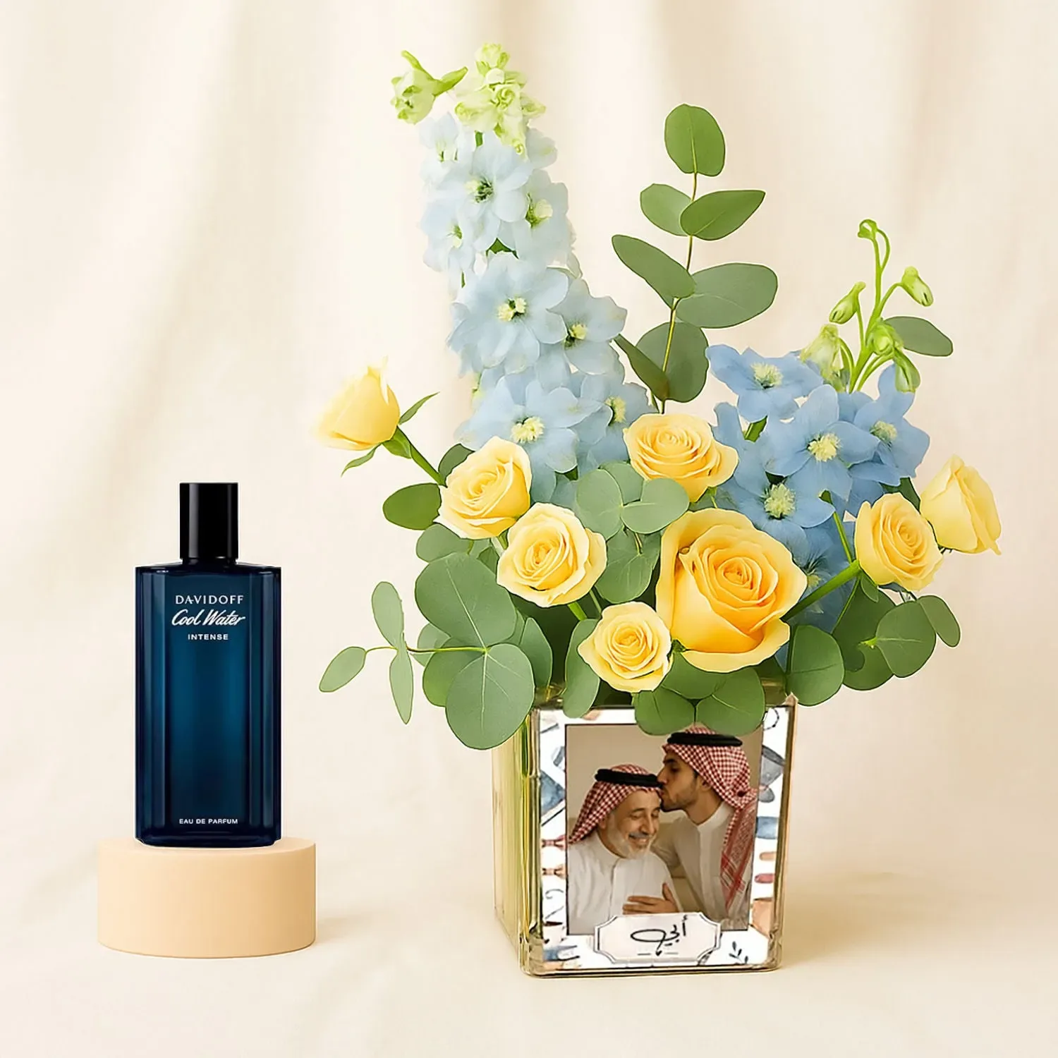 تنسيق ورد مع عطر