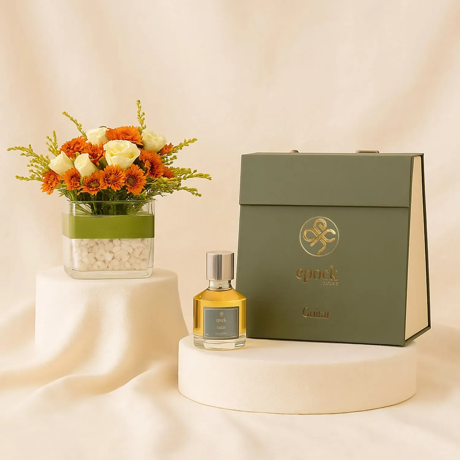 تنسيق ورد مع عطر